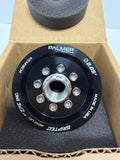 2.85" 10 Rib ZPE GripTec 2pc HellCat L2V Black Pulley & Hub Kit