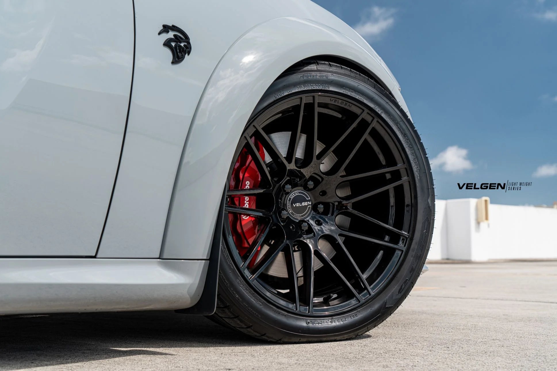 2020-2024 Dodge Charger Widebody Velgen VF9 Wheel Set (Set of 4) - Gloss Bronze - 20x11