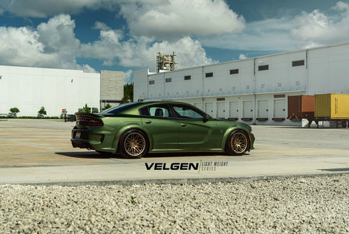 2020-2024 Dodge Charger Widebody Velgen VF9 Wheel Set (Set of 4) - Gloss Bronze - 20x11